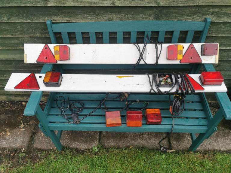 2x Trailer boards and spares job lot project - collect from lugar KA18 
