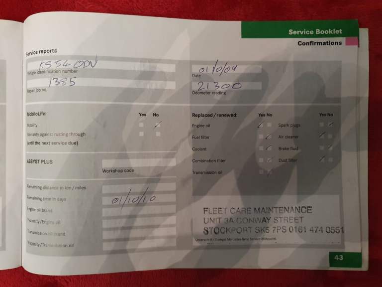 FULL Service History + MOT - 31/10/2026. 2005 Mercedes-Benz A150 Classic SE 1.5 Petrol Manual 5 door