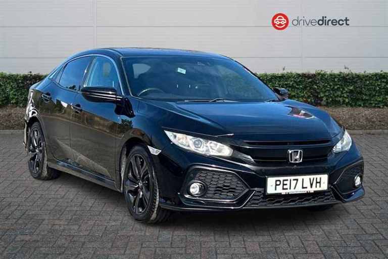 2017 Honda Civic 1.0 VTEC Turbo SR 5dr HATCHBACK PETROL Manual
