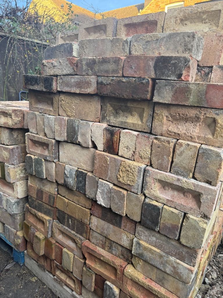 Reclaimed Cambridge bricks