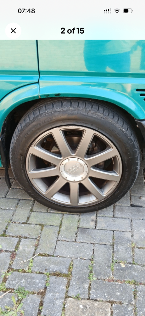 Audi t4 18 inch alloys 