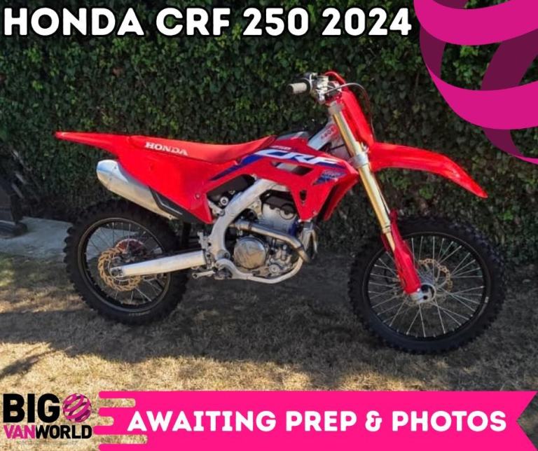 Honda CRF 250 2024 - Low Hrs & NewParts: Suspension, Plastics, Exhaust&Clamps
