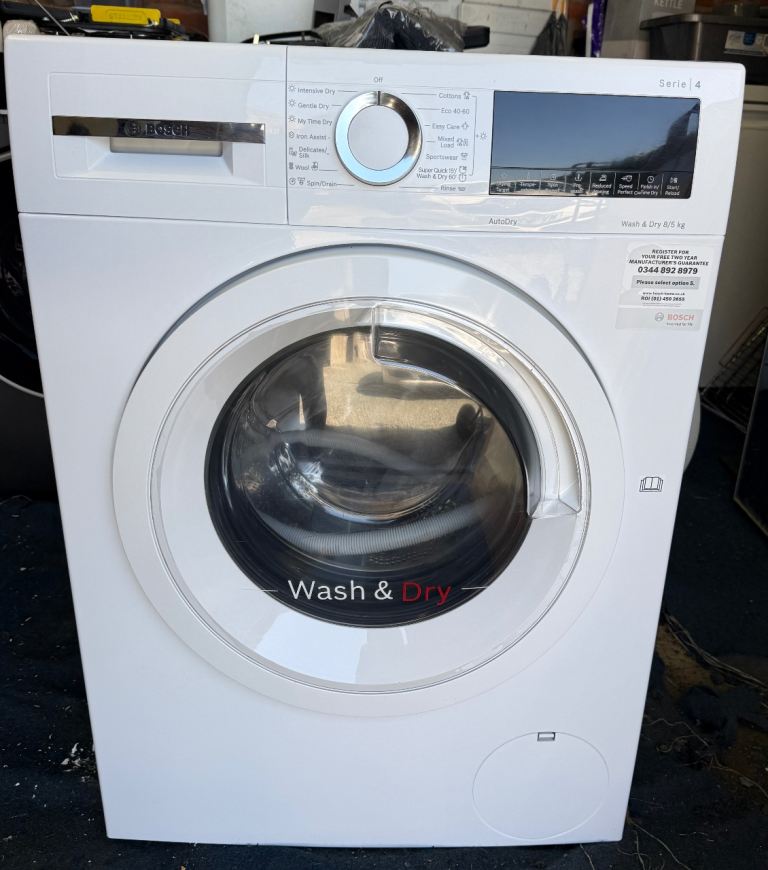 Bosch Series 4, 8kg 1400 RPM Washer/Dryer… ** LOCAL DELIVERY AVAILABLE **
