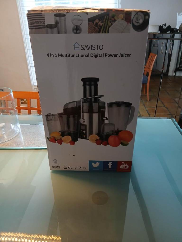 SAVISTO 4 in 1 Multifunctional Digital Power Juicer