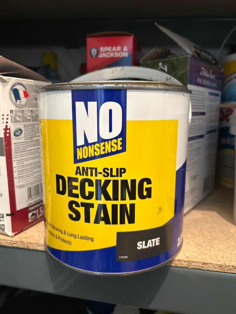Decking stain 