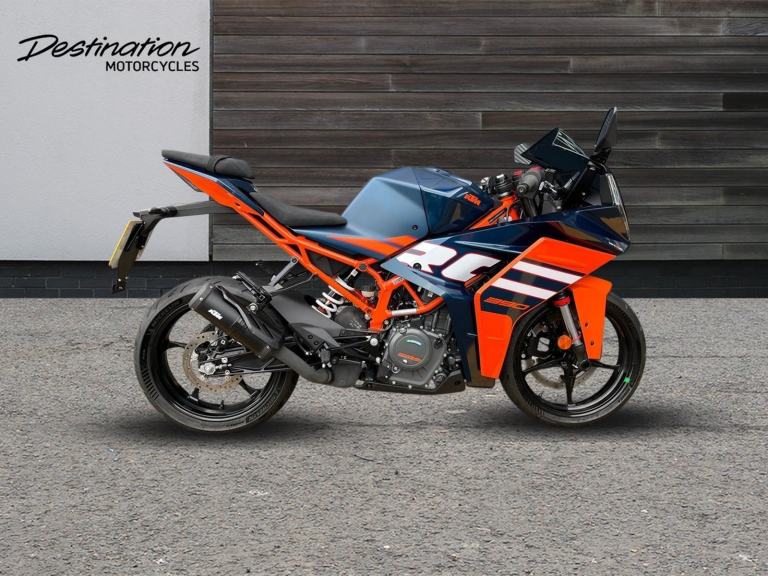 2025 KTM Street RC 390 Petrol blue Manual