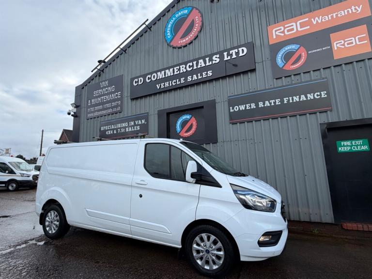 2022 Ford Transit Custom 2.0TDCI 300 LIMITED ECOBLUE L2 H1 LWB Low Roof Euro 6 PANEL VAN Diesel M...