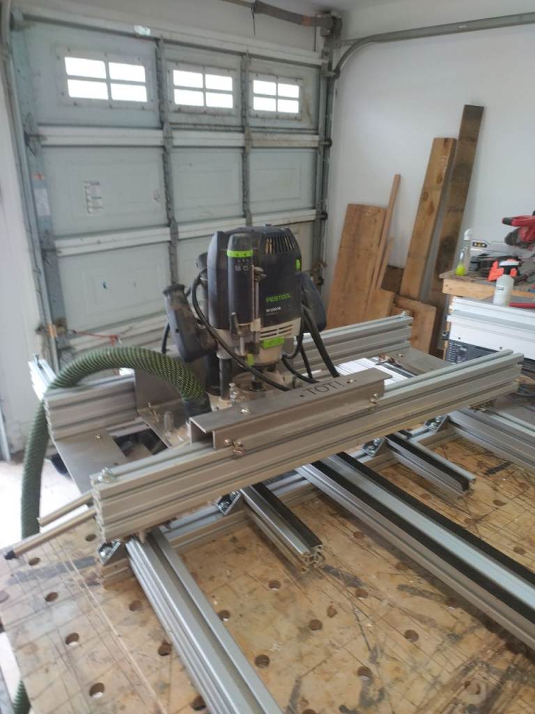 Tot slab flattening set up