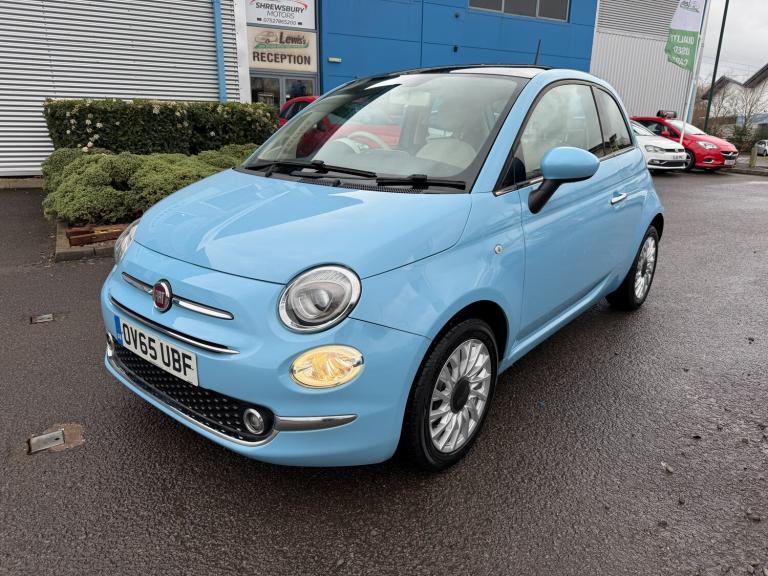 2015 Fiat 500 1.2 Lounge Hatchback 3dr Petrol Manual Euro 6 (s/s) (69 bhp)