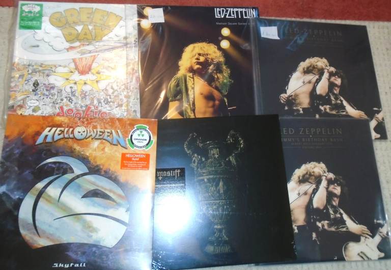 VINYL ALBUMS: MODERN REPRESSES: MOSTLY NEW ROCK/ INDIE POP. PRICES VARY