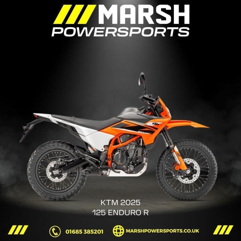 KTM 125 ENDURO R 2025 - KTM Main Dealer - 0% Finance Now Available!