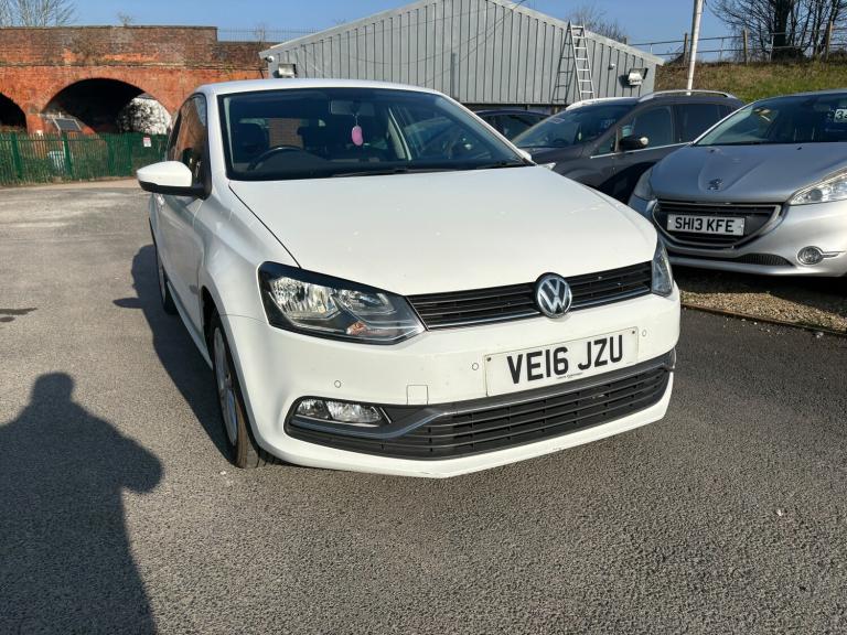 2016 Volkswagen Polo 1.0 BlueMotion Tech Match Hatchback 3dr Petrol Manual Euro