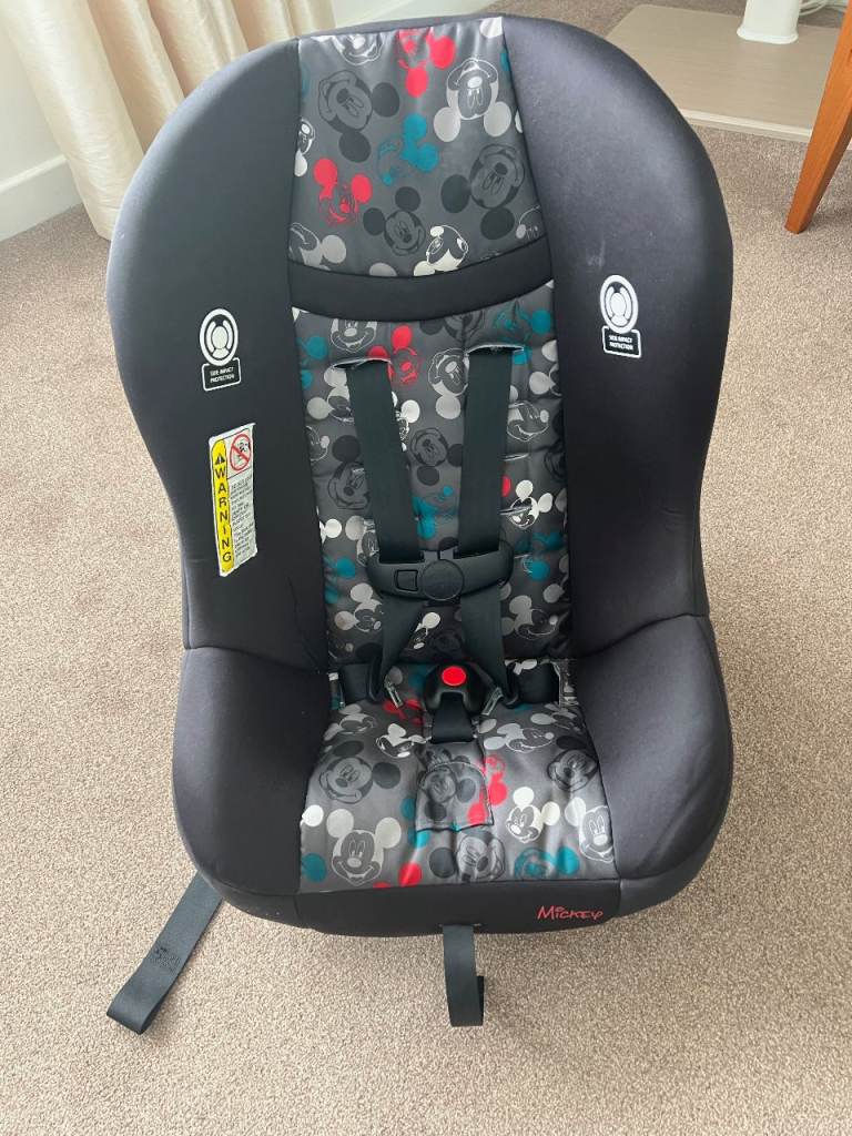 USA Car Seat Disney Mickey Mouse Baby Car Seat - Very Good Condition