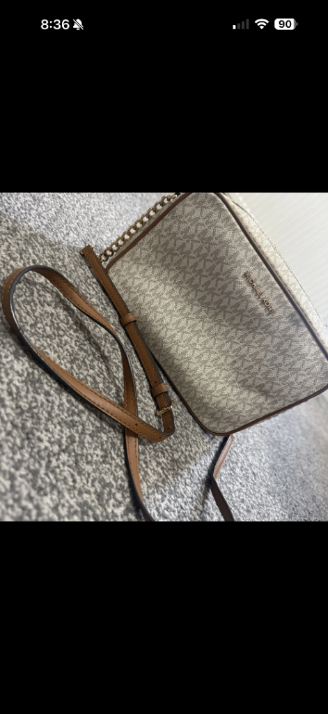 Michael Kors Signature Print Crossbody Bag