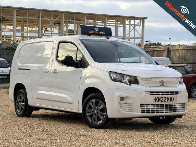 2022 Peugeot Partner 1.5 BlueHDi 950 Asphalt Premium Long Panel Van 6dr Diesel EAT8 LWB Euro 6 ( ...