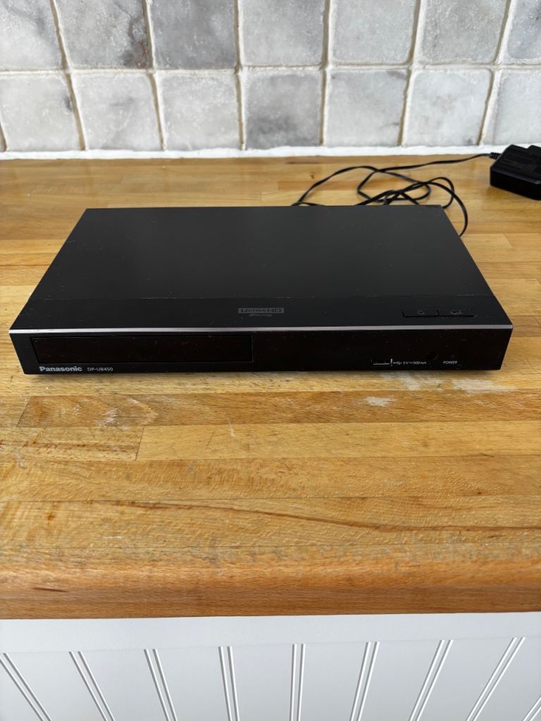Panasonic DP-UB450EB 4K Blu-ray Disc Player with Remote