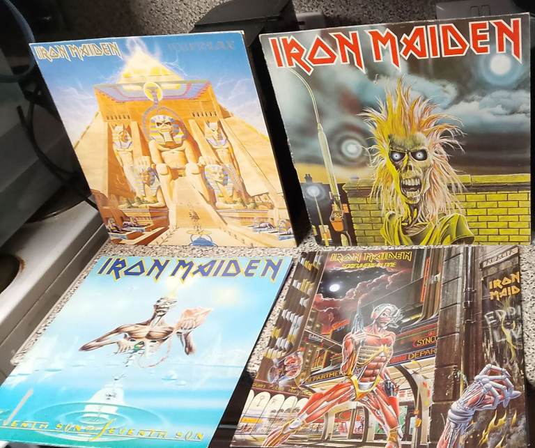 Iron maiden lps collection 