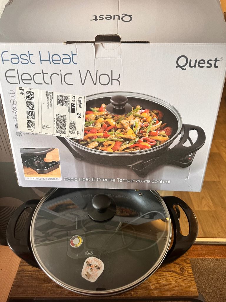 Quest Fast Heat Electric Wok – Brand New in Box