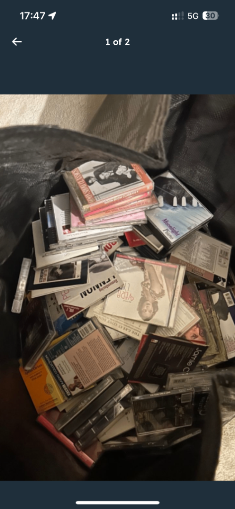Free books, CDs DVDs, video tapes and vinyl media