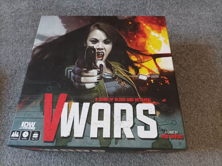 V Wars board game 