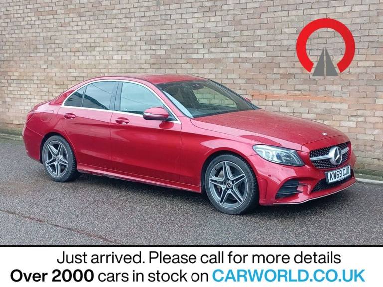2019 Mercedes-Benz C Class 2.0 C300d AMG Line Edition (Premium) Saloon 4dr Diesel G-Tronic+ Euro ...