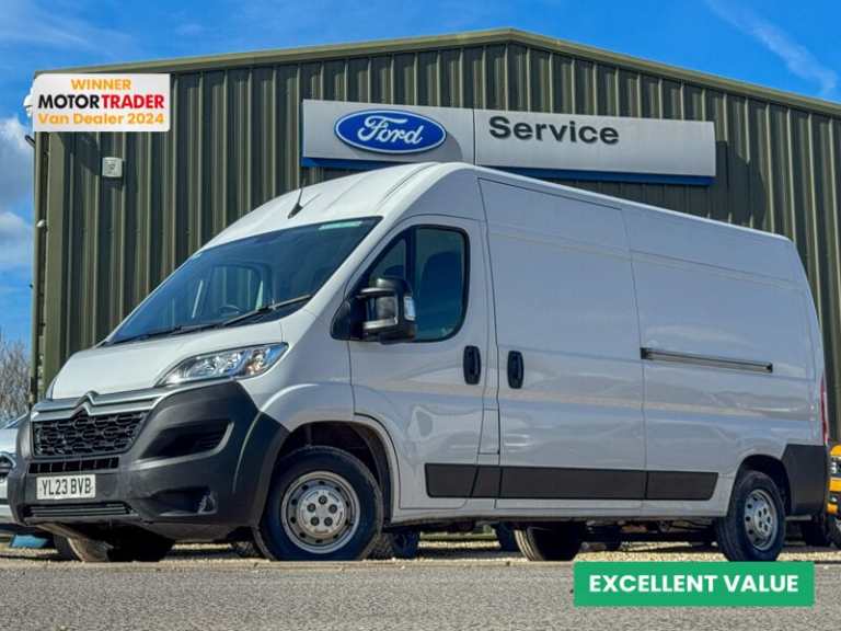 2023 Citroen Relay LWB L3H2 Medium Roof Enterprise Bluehdi 35 EURO 6 Panel Van Diesel Manual