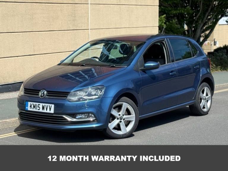 2015 Volkswagen Polo 1.2 TSI BlueMotion Tech SEL Hatchback 5dr Petrol Manual Euro 6 (s/s) (110 p ...