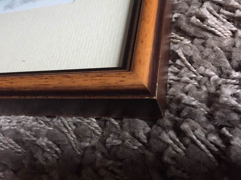 Wooden Picture/Photo Frame. 19.5"x 17" approx 