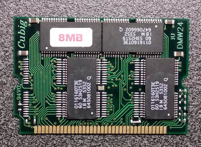 Hard to find - Cubig 8MB Toshiba Laptop Memory T2130 Compatible PA2027U 