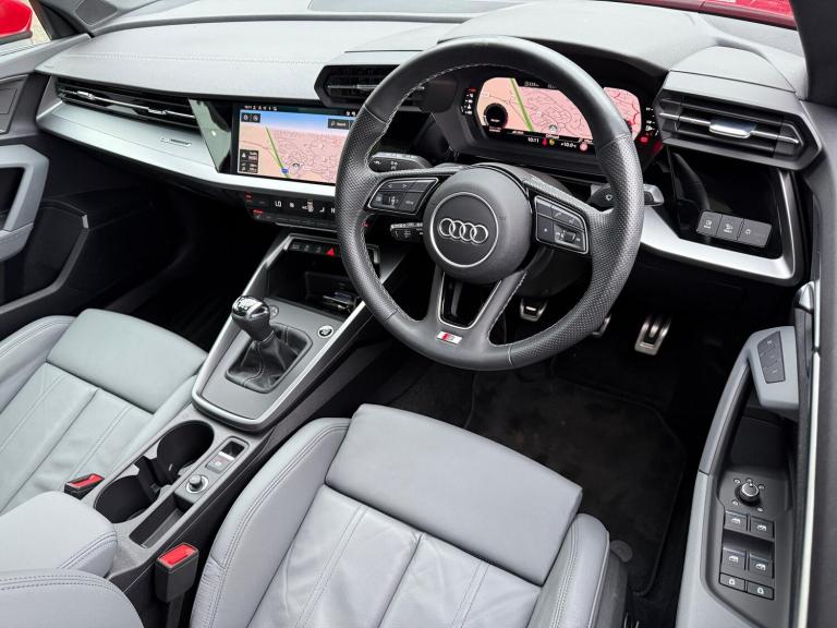  Audi A3 1.5 TFSI 35 S line Sportback 5dr Petrol Manual Euro 6 (s/s) (150 ps) Petrol Manual