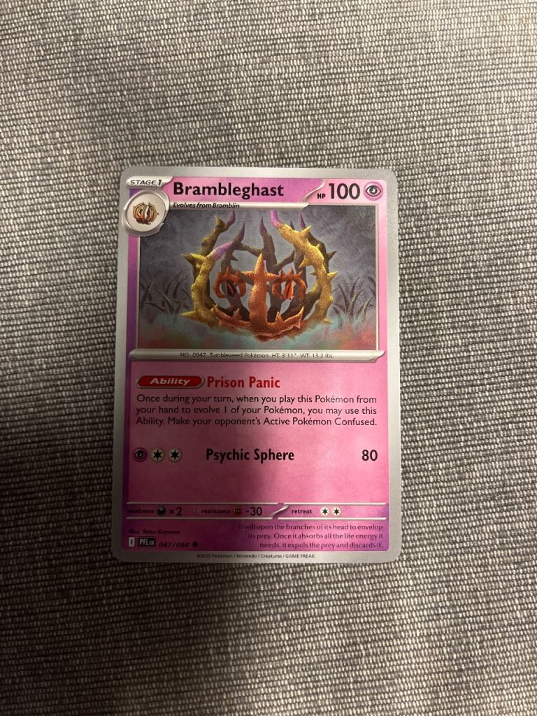Brambleghast 047/094 Pokemon Cards