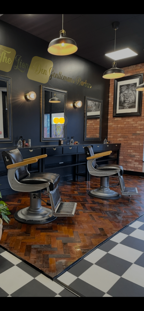 Belmont barbers chairs x2