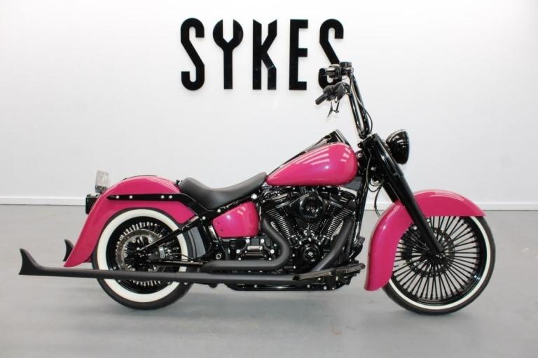 2024 Harley-Davidson FLHCS Softail Heritage 114 Cholo in Rubystone Red