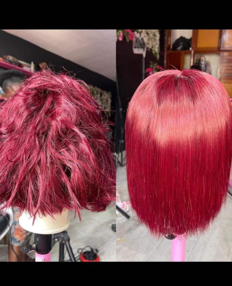 Professional Wig revamping, styling, refiling and customisation