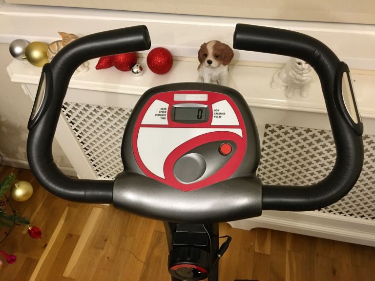 Pro fitness folding exercise bike