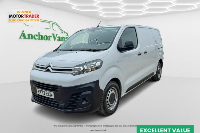 2023 Citroen Dispatch MWB L2H1 1000 Enterprise Edition Air Con Cruise SELECT Panel Van Diesel Manual