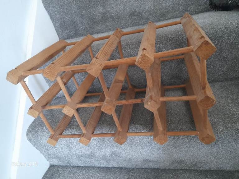 Wine rack wooden, very stable