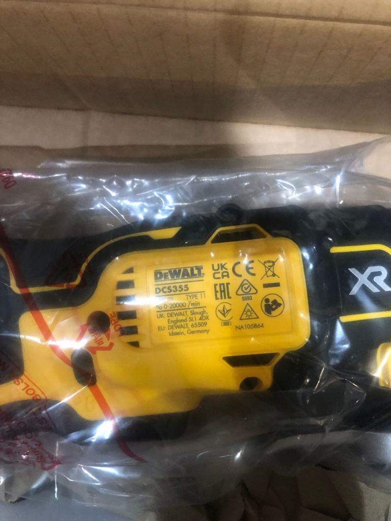 Dewalt naked 18v multi tool 