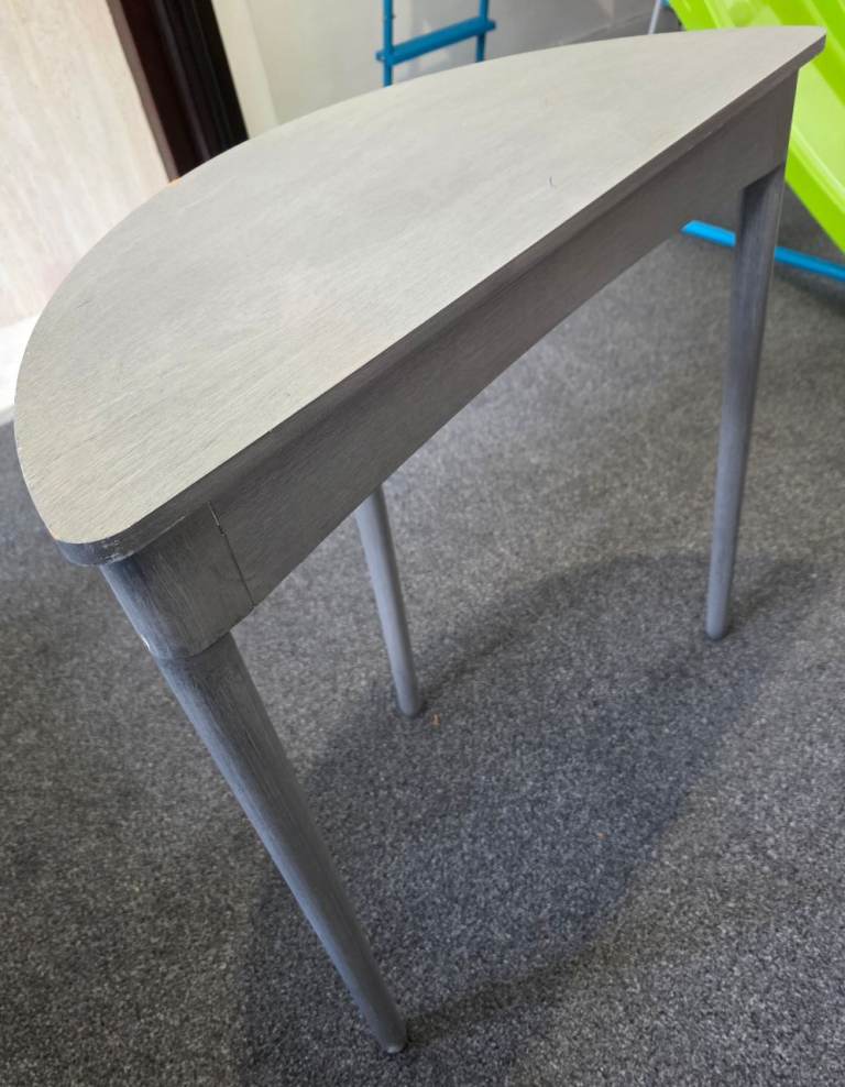 Small Semi circle console table / hallway table (price negotiable)