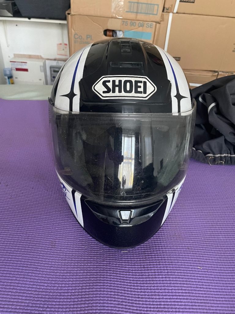 Shoei full face crash helmet large size 