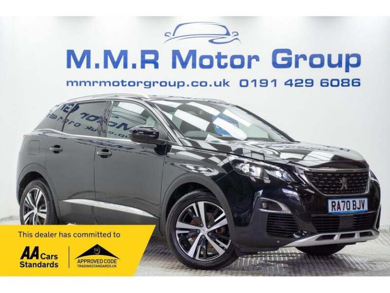 2020 Peugeot 3008 1.5 BlueHDi GT Line 5dr EAT8 HATCHBACK DIESEL Automatic