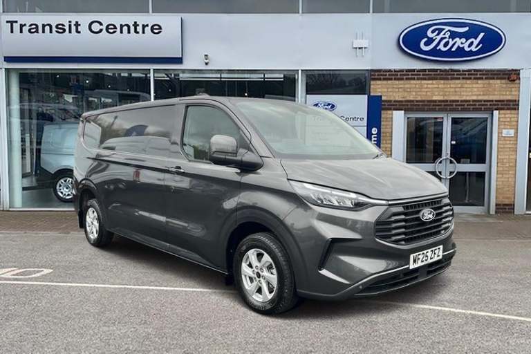 2025 Ford Transit Custom 280 Limited L2 LWB FWD 2.0 EcoBlue 136ps Low Roof Manual Panel Van Diese...