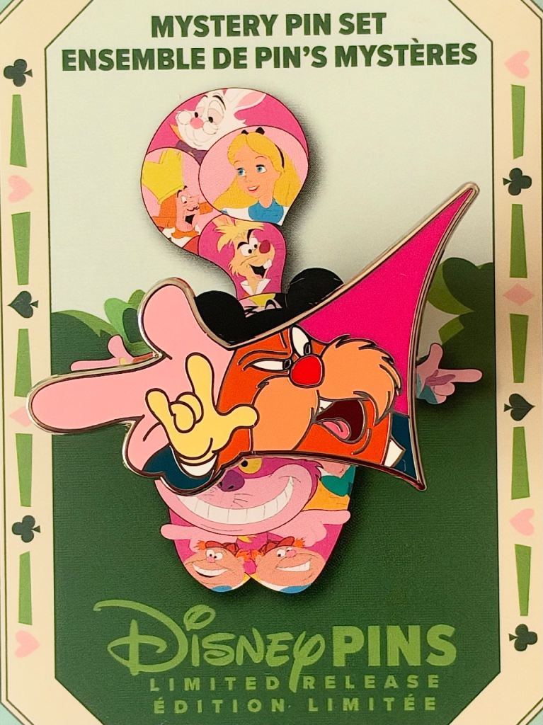 Disney Store Alice in Wonderland 75th Anniversary Mystery Pin Set Walrus Pin LR No Flaws 2026