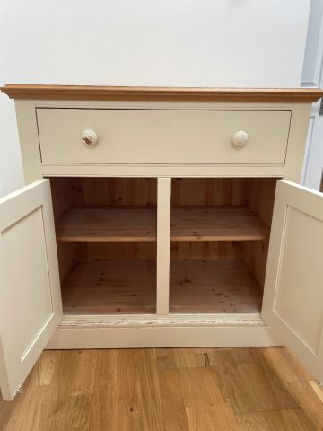 welsh dresser cream AVAILABLE Lovely professionally upcycled painted vintage welsh dresser in  fusion raw silk cream/off white