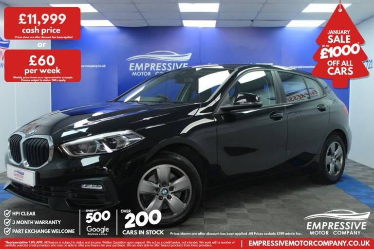 2019 BMW 1 Series 118i SE 5dr HATCHBACK PETROL Manual