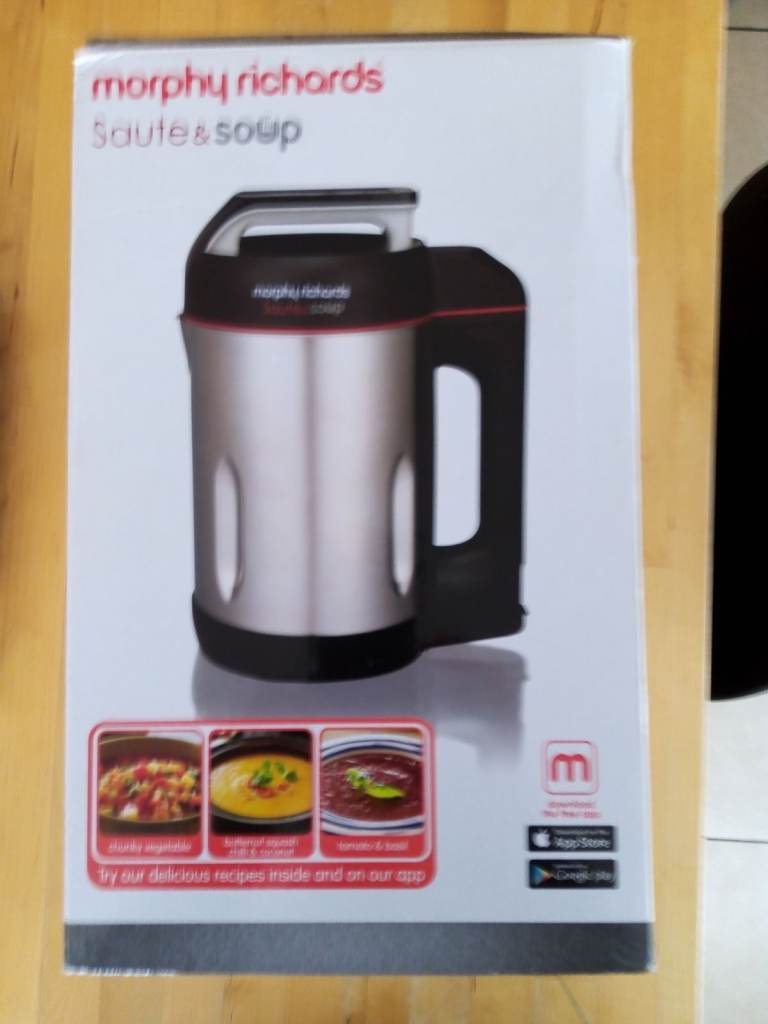 Morphy Richards Sauté and Soup Maker - Stainless Steel - 1.6L