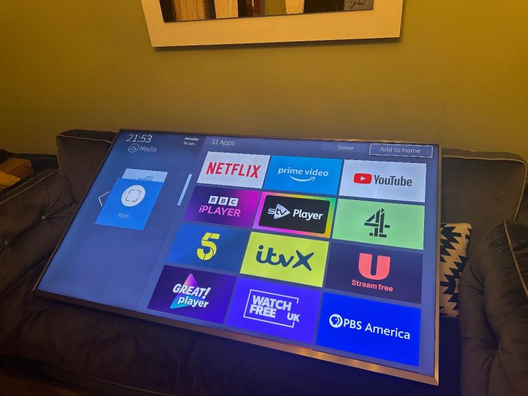 65-inch Smart 4K UHD TV ( Under 1 year old ) 