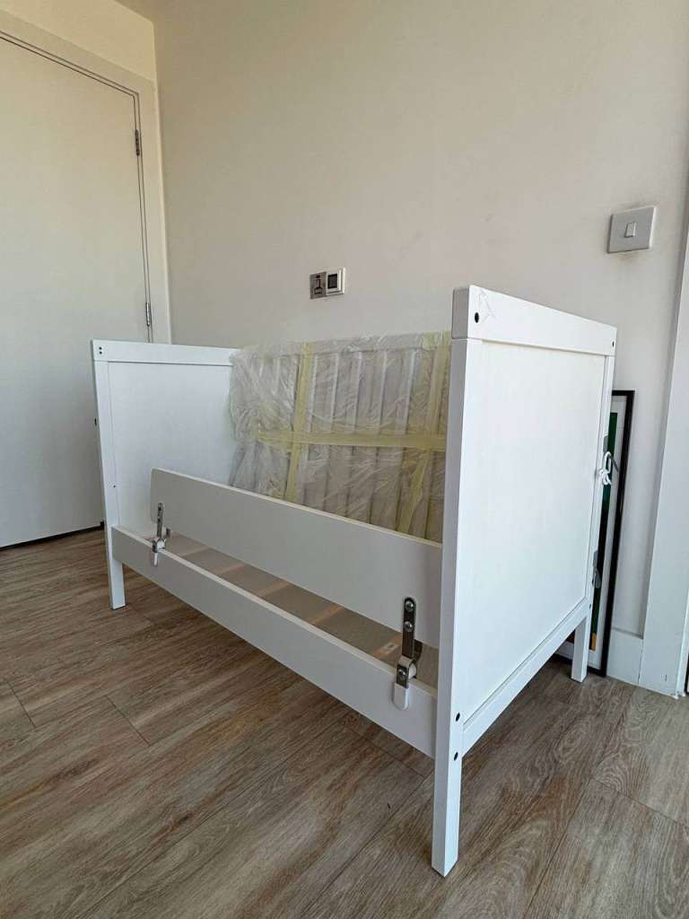 Ikea Sundvik Cot + Toddler Bed