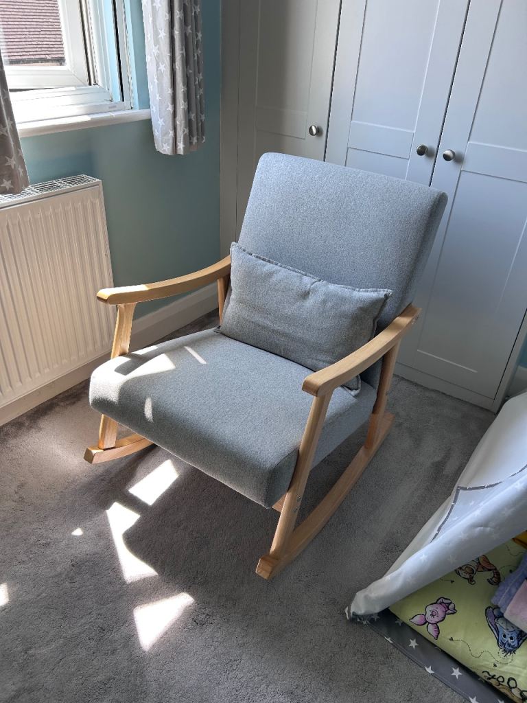 Rocking chair. Nursery. Nursing chair. 