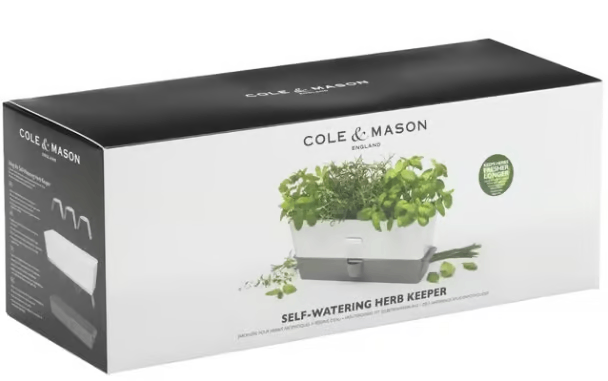 Self-Watering Herb Keeper - New/ Cole & Mason + FREE NEW weighted smart hula hoop!
